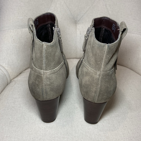 Cole Haan Grand OS Suede Wedge Booties 8 - Picture 4 of 7